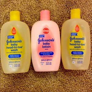 Baby lotion and wash